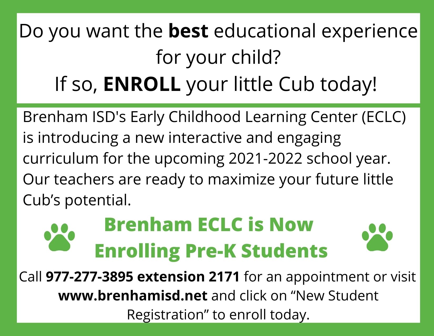 Brenham Isd Calendar 2022 Brenham Isd District-Wide News And Announcements