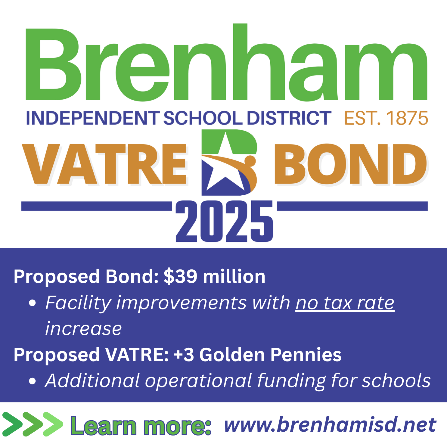 Brenham ISD Bond